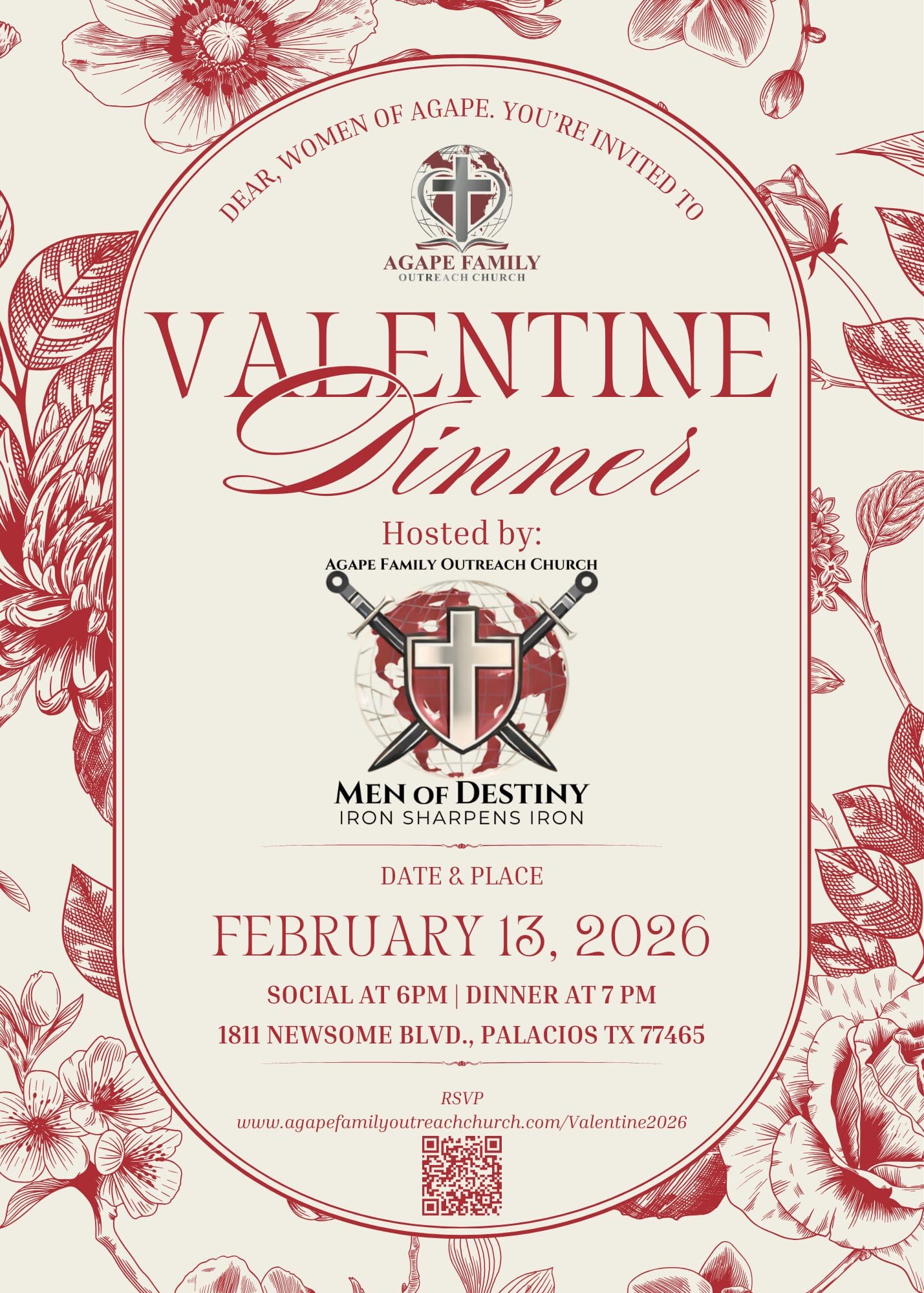 Valentine Dinner Invitation